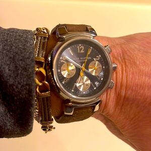 🍃🌹Louis Vuitton Chronograph Watch🌹🍃